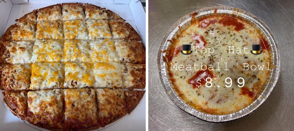 TOP HAT PIZZA